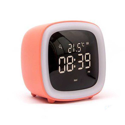 ساعت رومیزی به همراه چراغ خواب مدل Cute Pet TV Night-light Alarm Clock