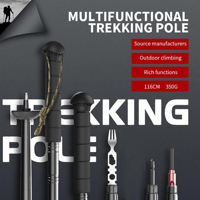ست عصای کوهنوردی تاشو مدل Terkking Pole
